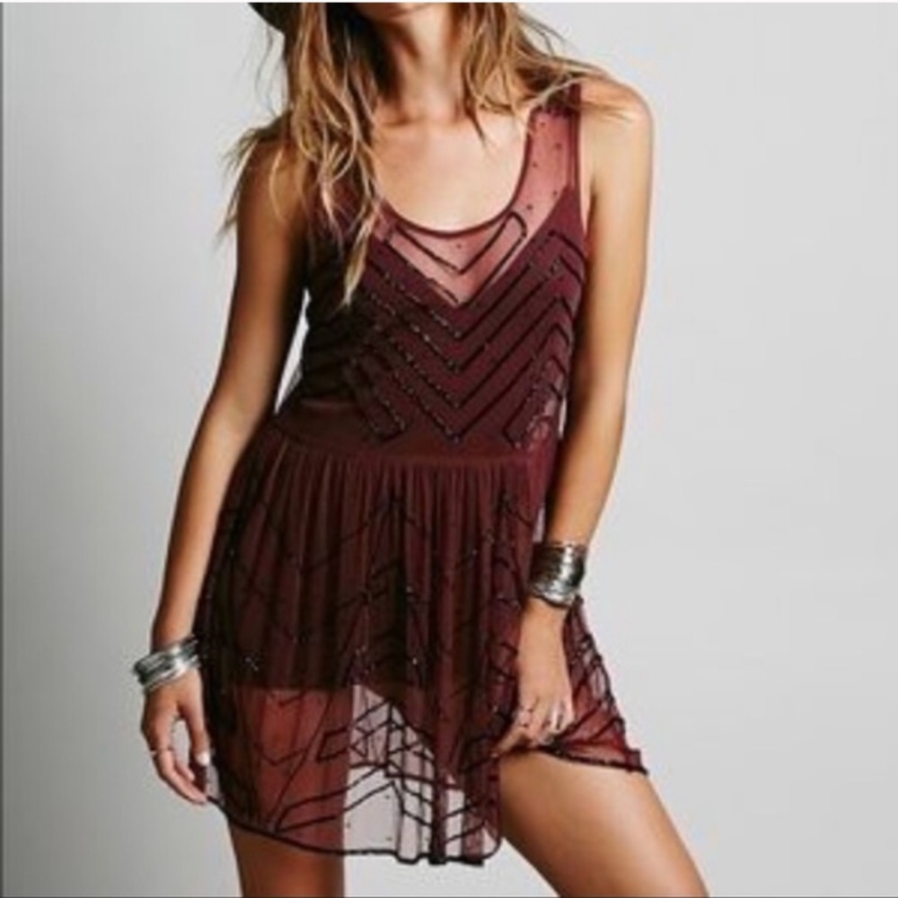 Free People Sheer Dress/Top**FINAL SALE**